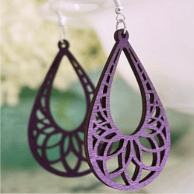 Laser Cut Earring