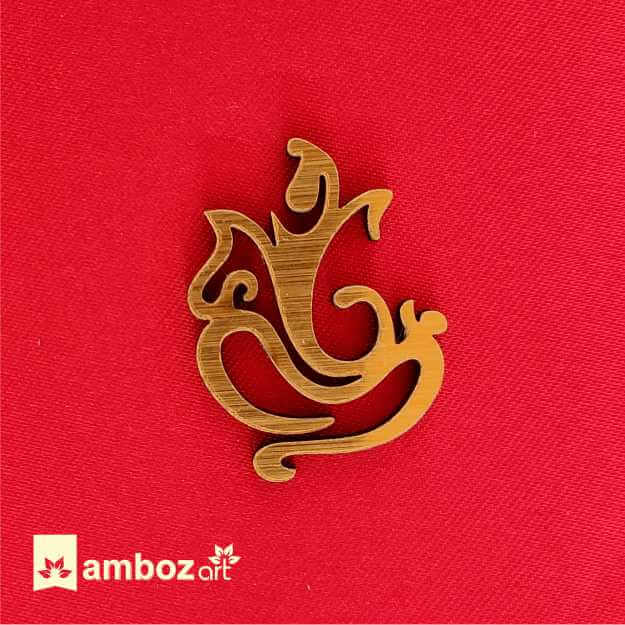 Ganesh Sticker for Invitation Card
