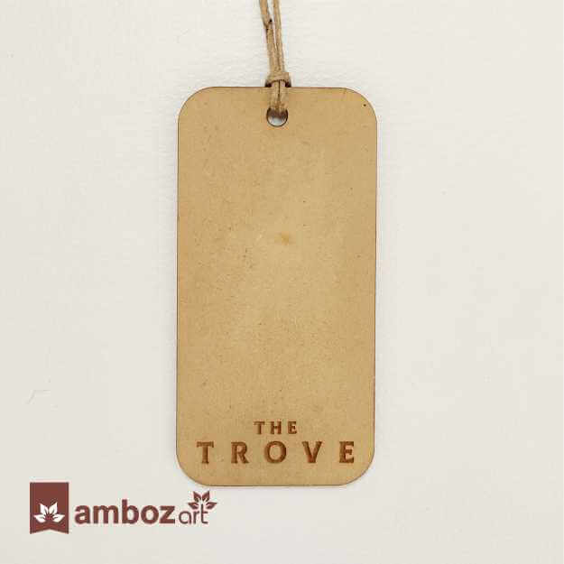 Wooden Engraved Tags