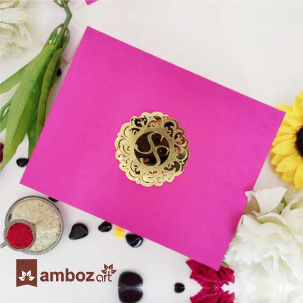 Box Type Wedding Card With Sweet & Dry Fruits Space