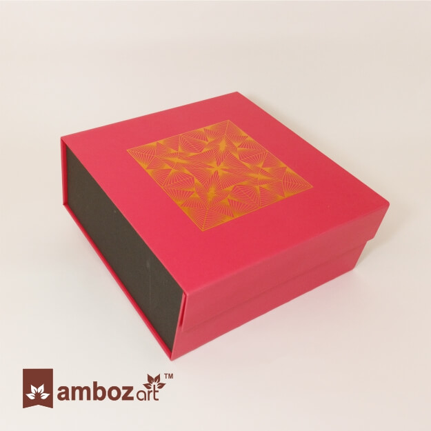 Red Hard board Small Box
