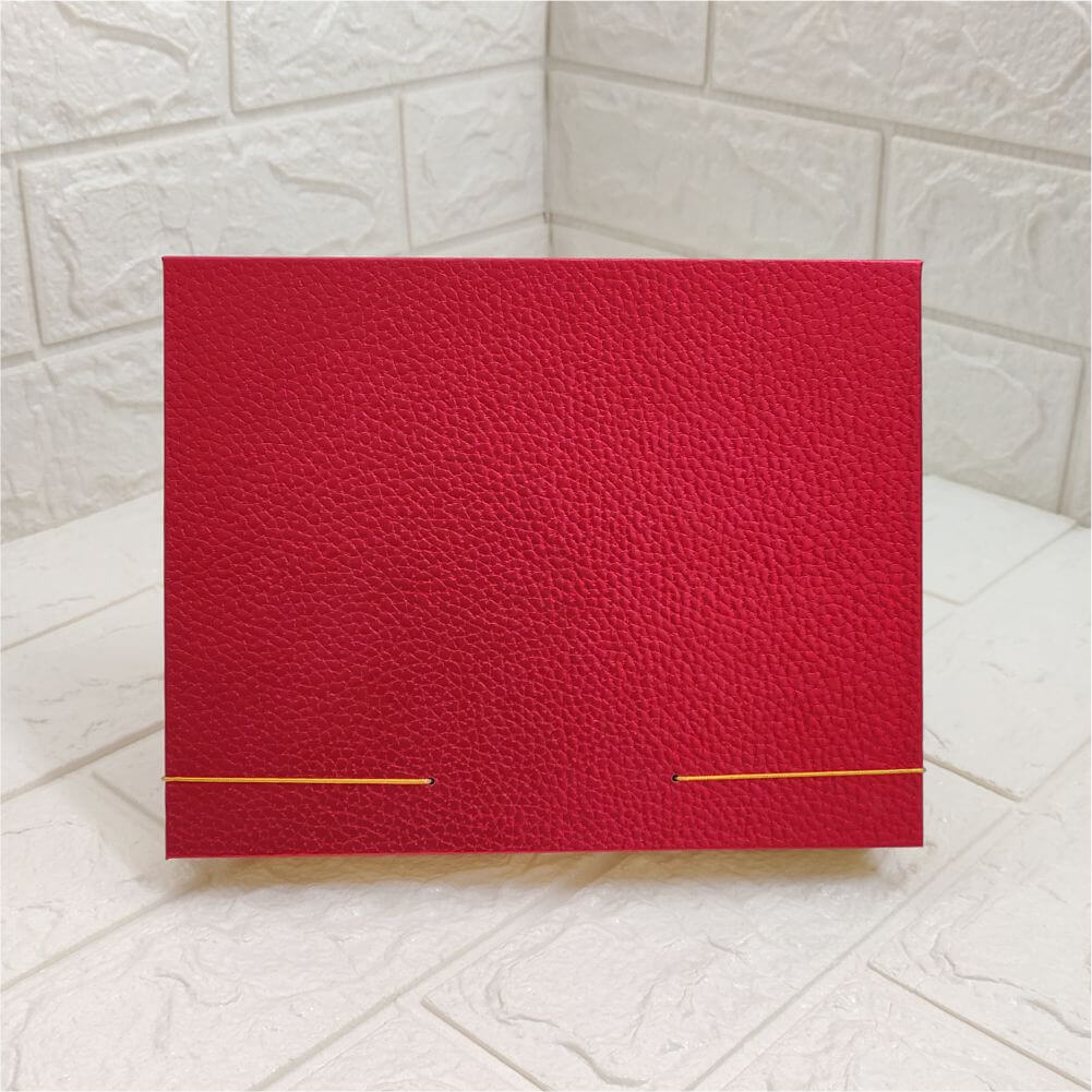 Plain Red Color Box