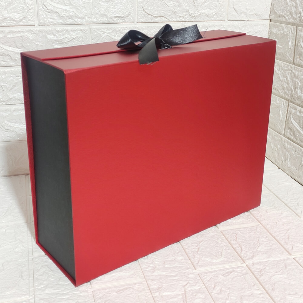 12*10*4 Inch Red Color Box