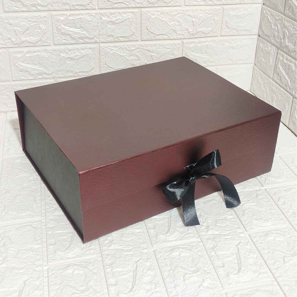 12*10*4 Inch Wine Color Box