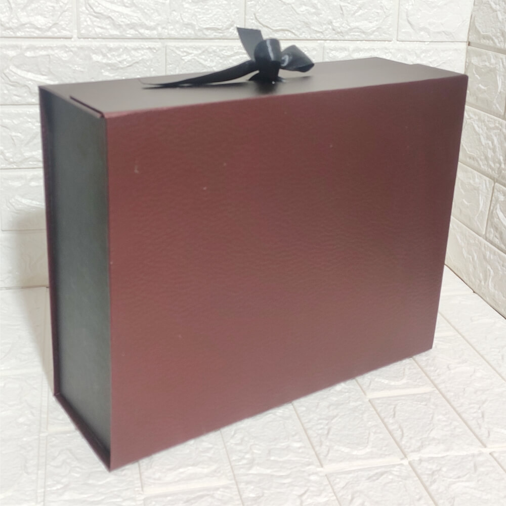 12*10*4 Inch Wine Color Box