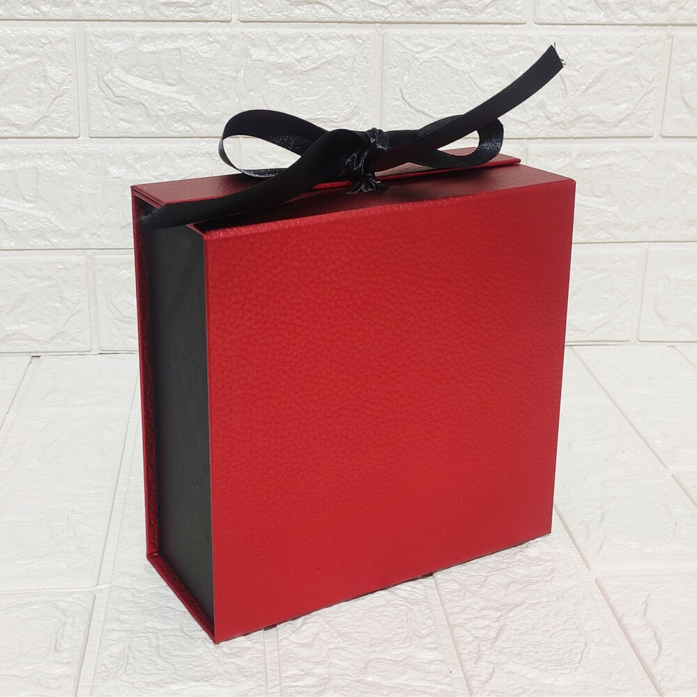 7*7*3 Inch Red Color Box