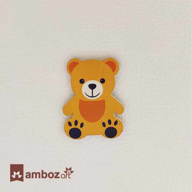 Wooden Printed Tag
