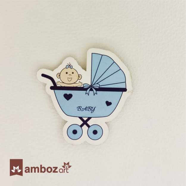 Wooden Printed Tag