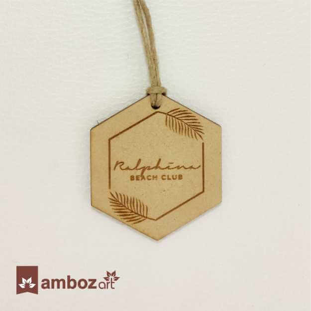 Wooden Engraved Tags