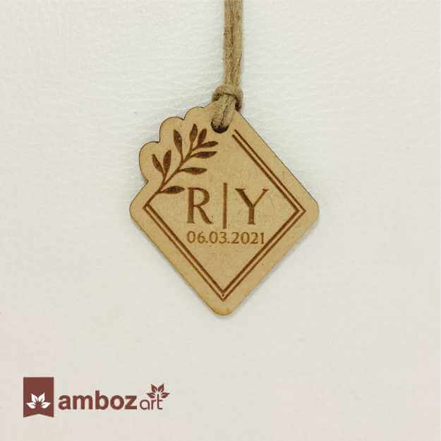 Wooden Engraved Tags